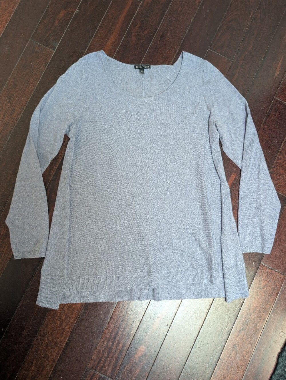 Eileen Fisher Tencel Merino Alpaca Featherweight Sweater - Dusty Lavender